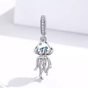 сребърен талисман Silver Jellyfish