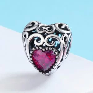 сребърен талисман Vintage Birthstone - Юли
