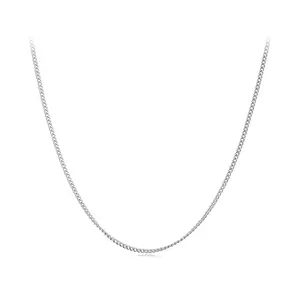 Сребърна верига Curb Chain S
