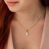 Сребърна висулка Golden Pearly S picture - 3