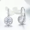 Сребърни обеци Classic Round Drop picture - 3