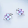 Сребърни обеци Mystic Clover picture - 3