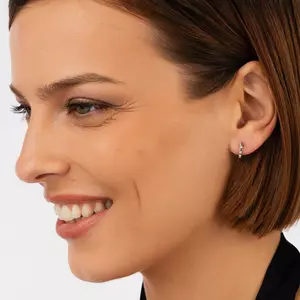 Сребърни обеци Silver J Earrings