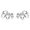 Сребърни обеци Silver  сuffs picture - 1