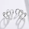 Сребърни обеци Silver  сuffs picture - 3