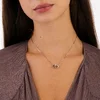 Сребърно колие с двойно сърце picture - 2