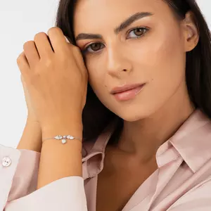 Angel Wins ezüst karkötő