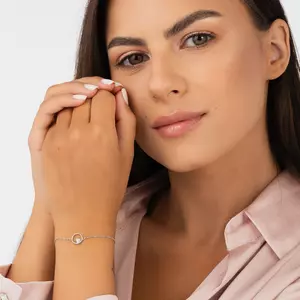 Édes ezüst karkötő