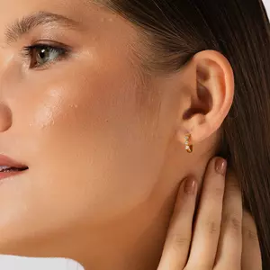 Ezüst fülbevaló Golden Dream fülbevaló