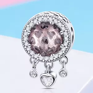 Ezüst réz csillagos égbolt talizmán