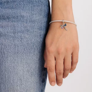 Ezüst varázslat szitakötő talizmán