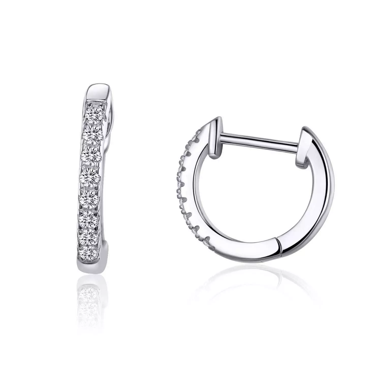 Moon Look ezüst fülbevaló