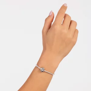 Nyitott családfa ezüst talizmán