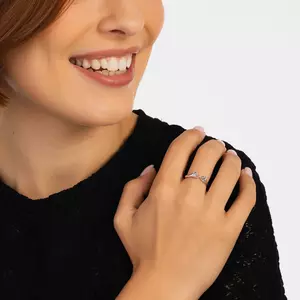 Pinky Promise ezüst állítható gyűrű