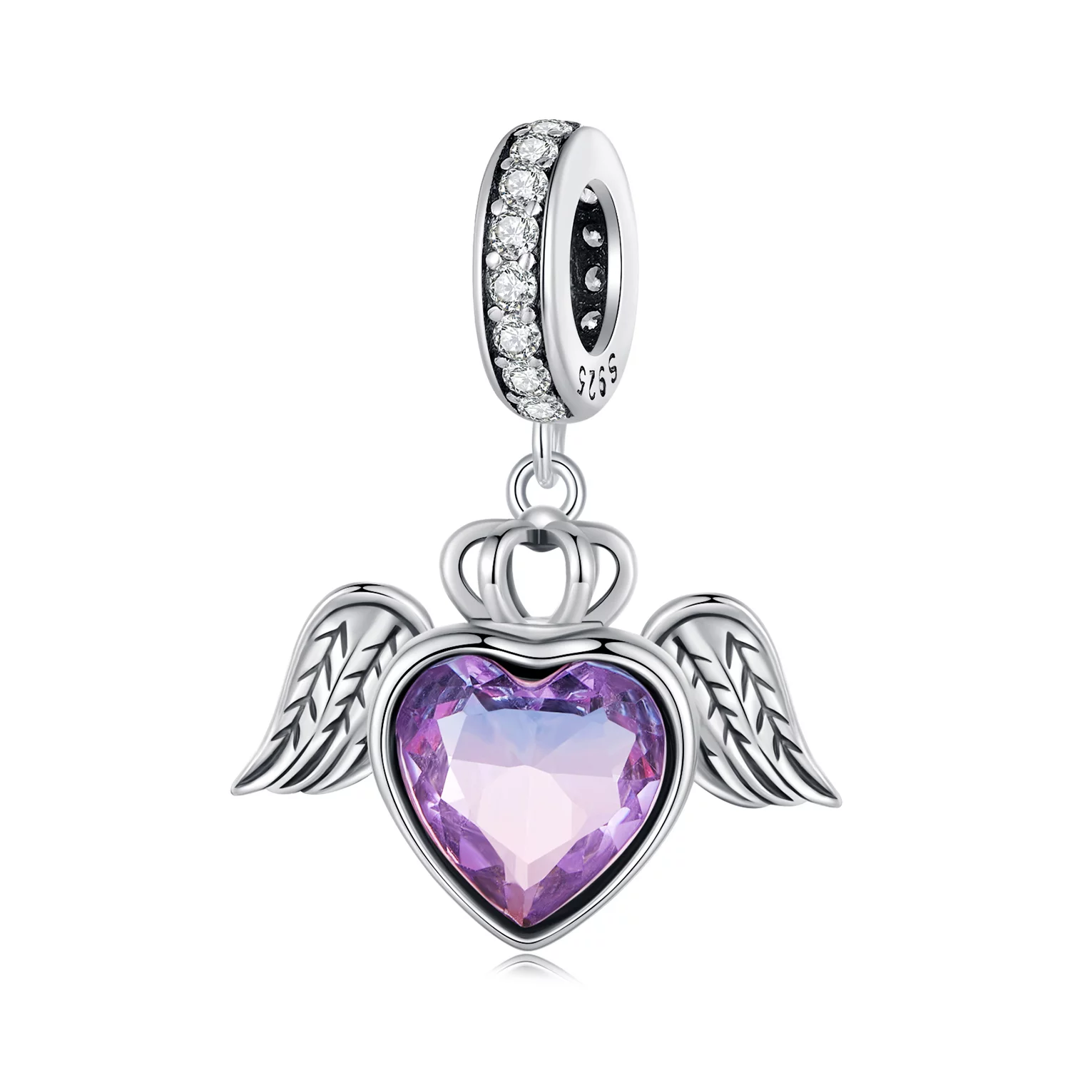 Royal Purple Heart ezüst talizmán