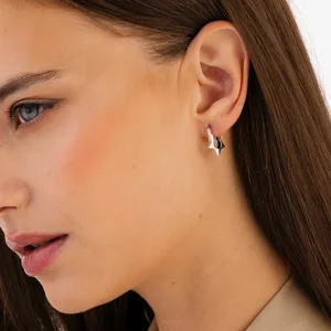 Shy Stars ezüst fülbevaló