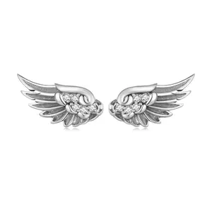 Silver Angel's Shiny Wings fülbevaló