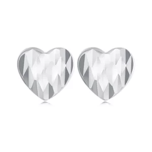 Silver Heart Glamour ezüst fülbevaló