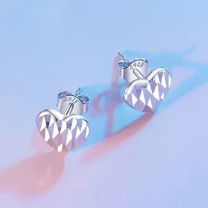 Silver Heart Glamour ezüst fülbevaló