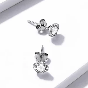 Simple Crystal ezüst fülbevaló