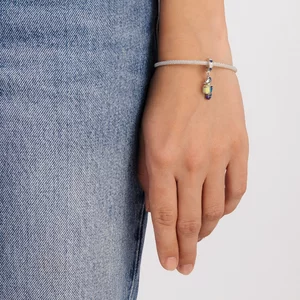 Színes csikóhal ezüst talizmán