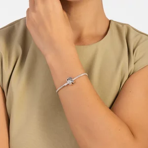 Szerelmes R betűvel ezüst talizmán