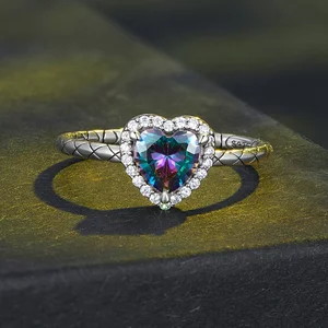 Wild Mystic Heart ezüst gyűrű