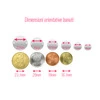 Bratara cu snur Banut de AUR 10 mm personalizata cu text/ simbol picture - 6