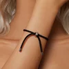 Bratara cu snur Black Knot picture - 5