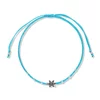 Bratara cu snur Light Blue Turtle picture - 1