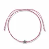 Bratara cu snur Pink Starfish picture - 1