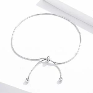 Bratara de glezna din argint Simple Silver