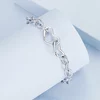 Bratara din argint Big Chain Hearts picture - 3