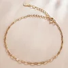 Bratara din argint Chain Bracelet Golden picture - 3