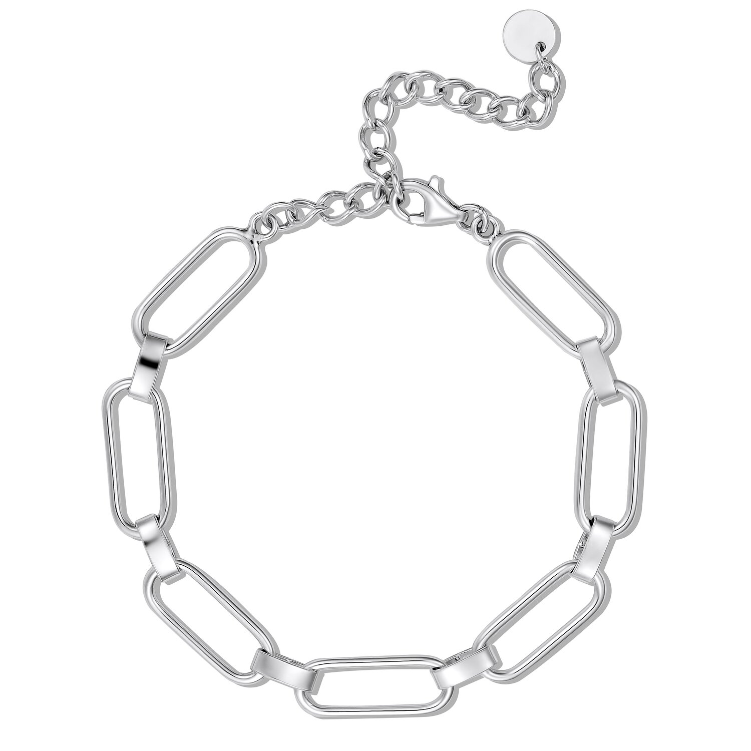 EdenBoutique Bratara din argint Locker Link