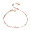 Bratara din argint Rose Gold Split Personality picture - 1