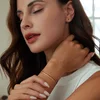 Bratara din argint Triple Chain picture - 5