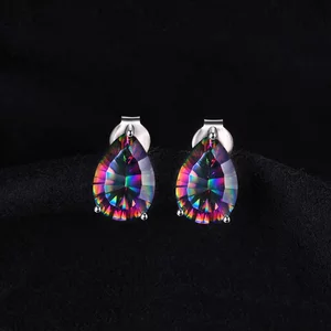 Cercei de argint Mystic Drop Topaz