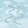Cercei din argint Tinsel Butterfly picture - 3