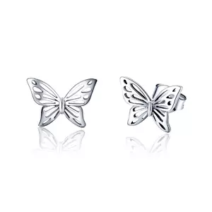 Cercei din argint Beautiful Butterfly