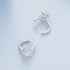 Cercei din argint Classic Crystal picture - 2