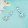 Cercei din argint Colorful Clams picture - 4