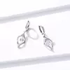 Cercei din argint Dangle Crystal Earrings picture - 3