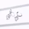 Cercei din argint Dangle Crystal Earrings picture - 4