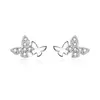 Cercei din argint Elegant Butterfly