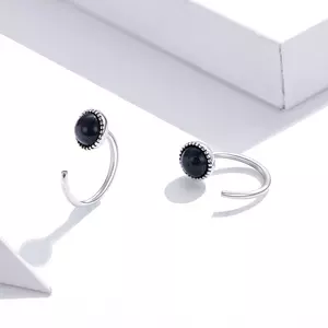 Cercei din argint Galaxy Tiny Hoops