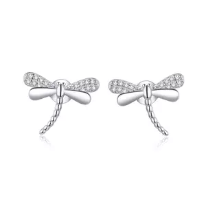 Cercei din argint Glamour Dragonflies