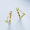 Cercei din argint Gloden Triangle picture - 3