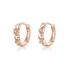 Cercei din argint Heart to Heart Rose Gold picture - 1