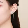 Cercei din argint Long Fashion Crystals picture - 4